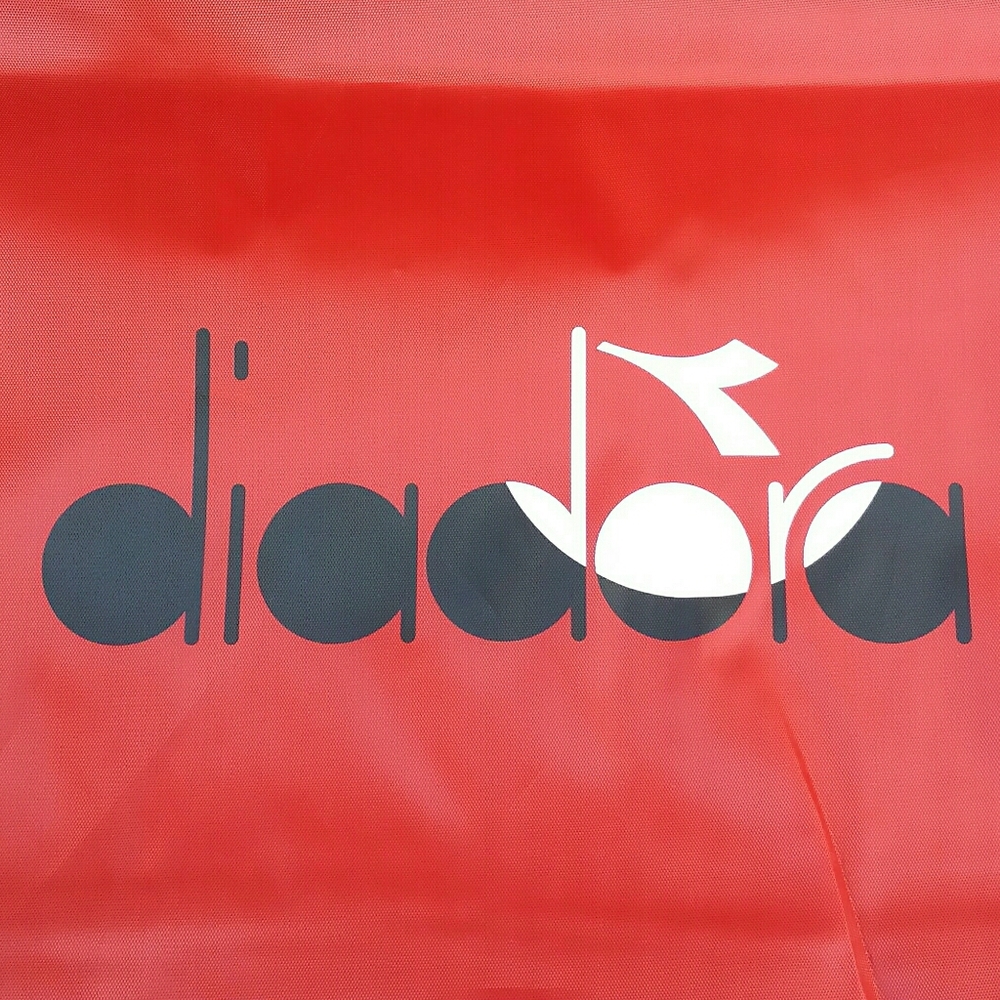 Last One Available | NWT Diadora Red Drawstring Sports Tote Bag - Picture 3 of 8